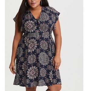NWT Torrid Mandala Skater Dress